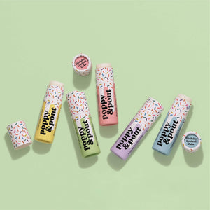 Green Birthday Confetti Cake Lip Balm