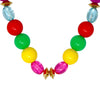 Rainbow Beaded Necklace & Bracelet Set