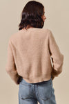Sweet on Plaid Lace Up Sweater