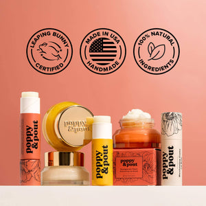 Lemon Bloom Poppy & Pout Lip Balm