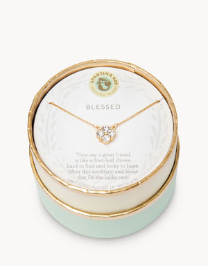 Spartina Sea La Vie Blessed Gold Necklace