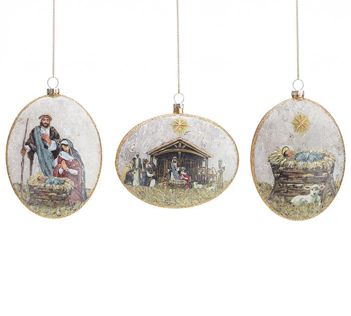 Divine Impressions Manger Ornament