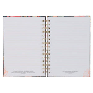 For I Know the Plans Jer. 29:11 Black Wirebound Journal