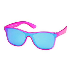 Blue Gem Kids Kids Pop Color Mirror Frames Kids Sunglasses