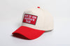 Put It On Santa's Tab Red Baseball Hat