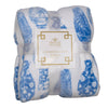 Claire Chinoiserie Blue & White 50x60 Throw