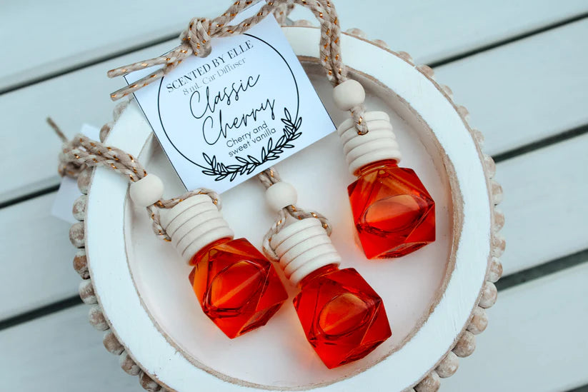 Classic Cherry Scented by Elle Car Diffuser
