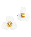 Pearl Flower Stud Earrings