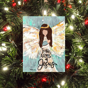 In The Arms of Jesus Ornament