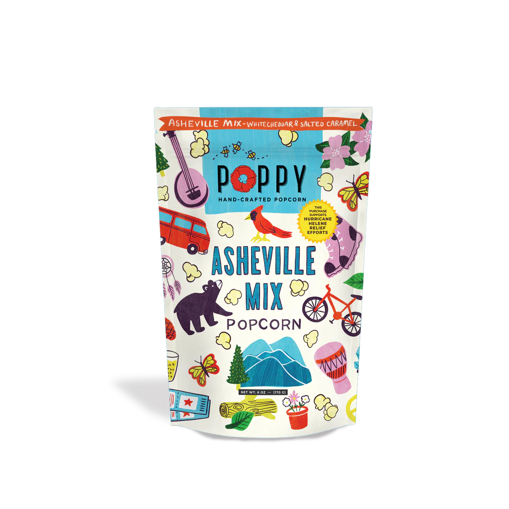 Asheville Mix Artist Bag Poppy Popcorn