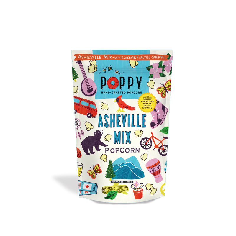 Asheville Mix Artist Bag Poppy Popcorn