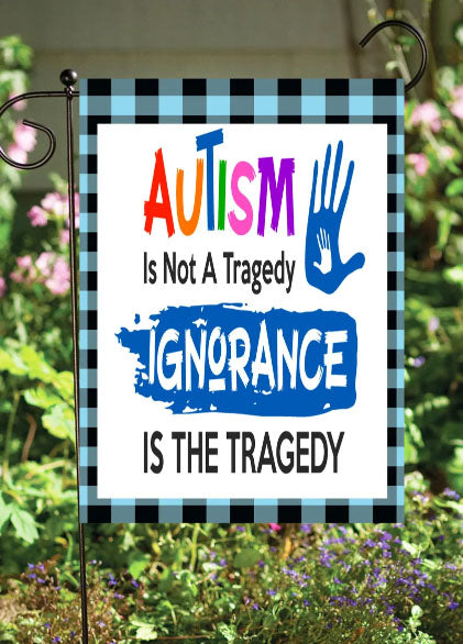Autism Understood Garden Flag