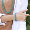 Anju Chromatic Hues Wood Bead Rope Bracelet