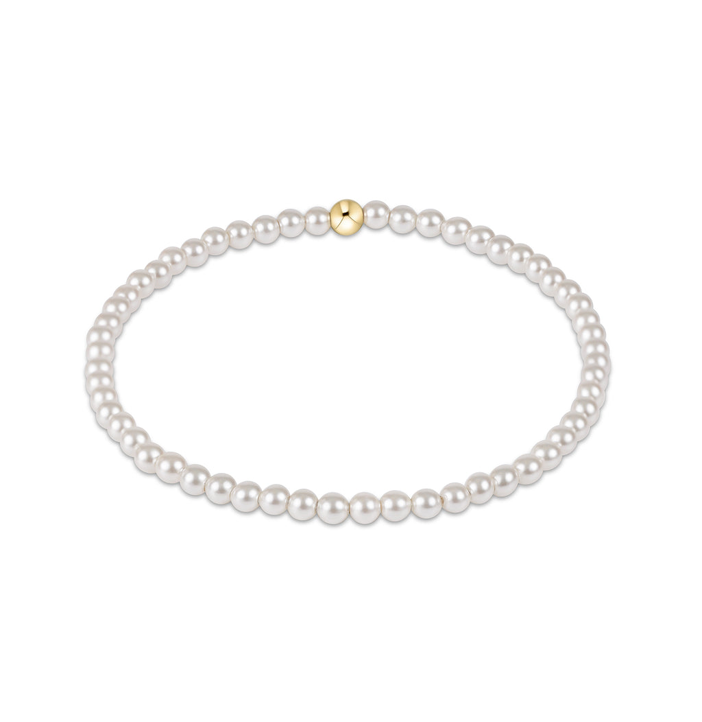 Enewton Classic Pearl 3mm Bead Bracelet