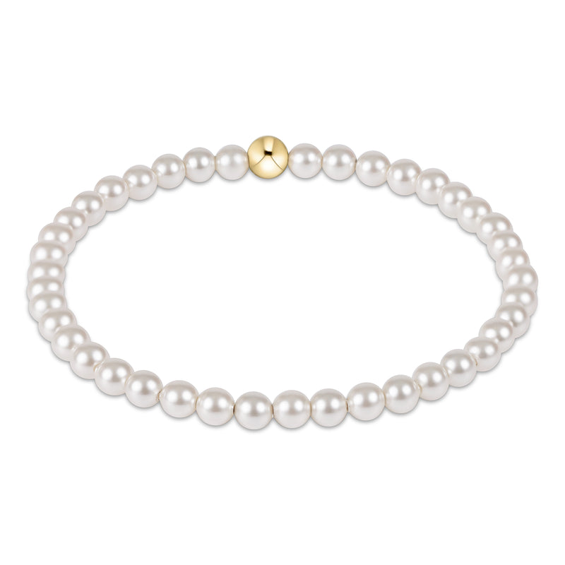 Enewton Classic Pearl 4mm Bead Bracelet