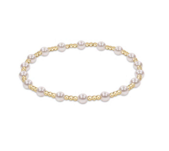 Enewton Pearl Classic Sincerity 4mm Bead Bracelet