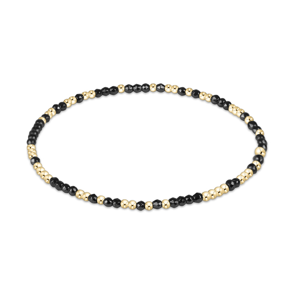 Enewton Faceted Hematite 2mm Hope Unwritten Bracelet