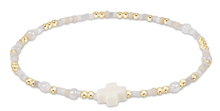 Enewton Extends Call Me On My Shellphone Hope Unwritten Signature Cross Bracelet