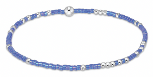 Enewton Bright Blue Hope Unwritten Sterling Silver Bracelet