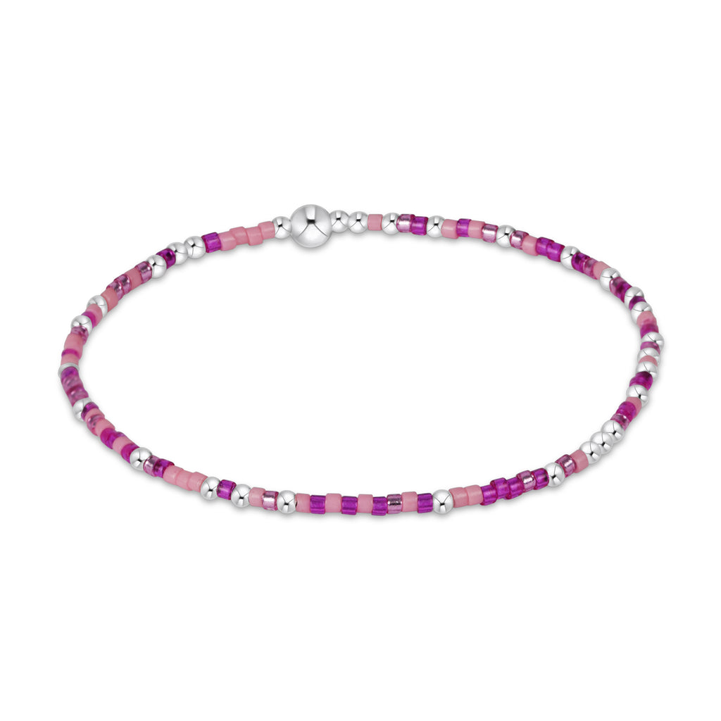 Enewton Back To The Fuchsia Hope Unwritten Sterling Silver Bracelet