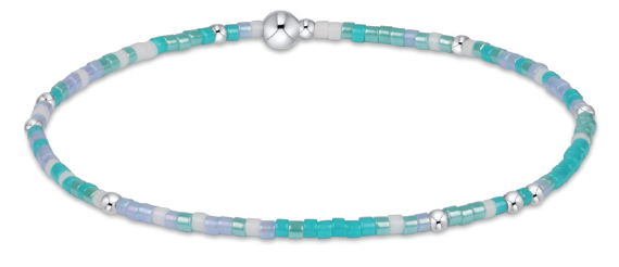 Enewton Man, I Teal Like A Woman Hope Unwritten Sterling Silver Bracelet