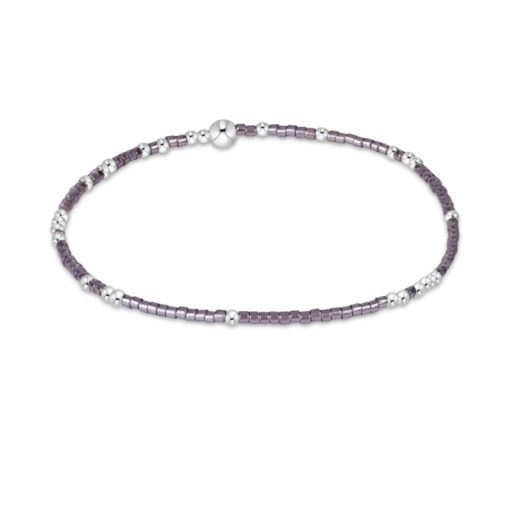 Enewton Taupe With A Twist Hope Unwritten Sterling Silver Bracelet