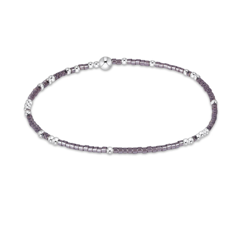 Enewton Taupe With A Twist Hope Unwritten Sterling Silver Bracelet