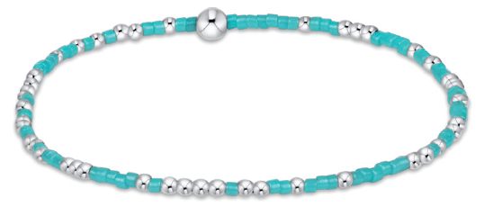 Enewton Turquoise Hope Unwritten Sterling Silver Bracelet