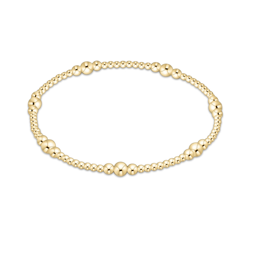 Enewton Purpose 4mm Gold Bead Bracelet