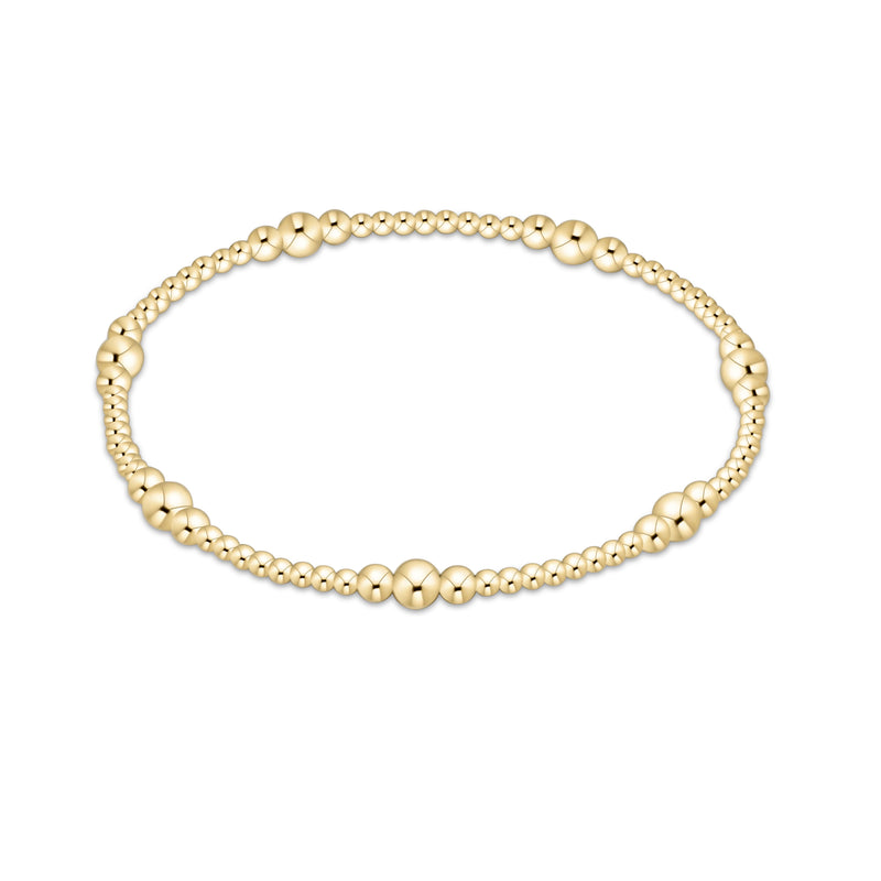 Enewton Purpose 4mm Gold Bead Bracelet
