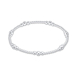 Enewton Purpose Pattern 4mm Sterling Silver Bead Bracelet