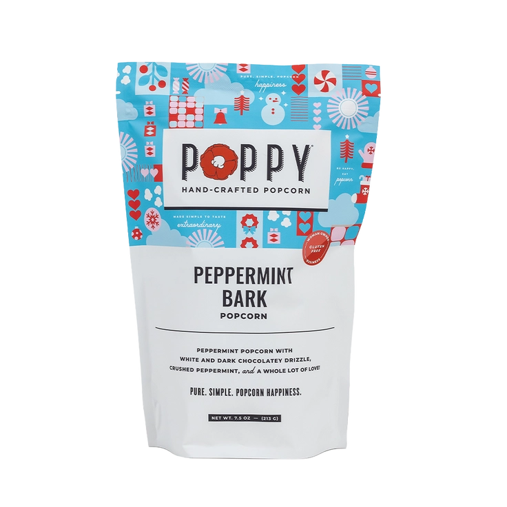 Peppermint Bark Poppy Popcorn