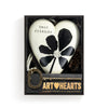 Best Friends Bold Floral Art Heart