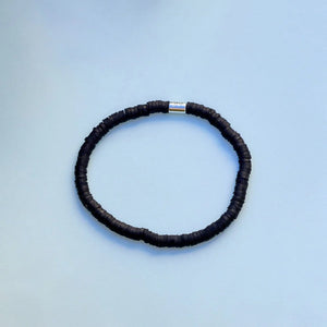 Black Seascape Stretch Pura Vida Bracelet