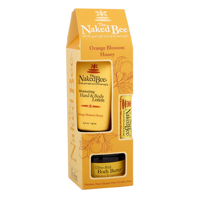 Naked Bee Contemporary Orange Blossom Honey Gift Collection