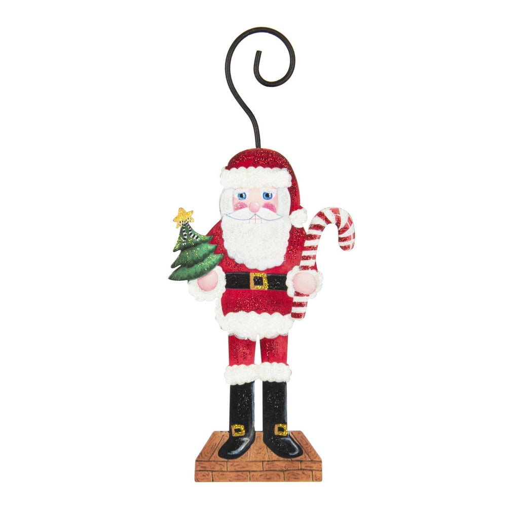 Roundtop Collection Santa Nutcracker Ornament