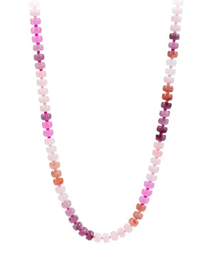 Genevieve Pink Ombre Mixed Necklace