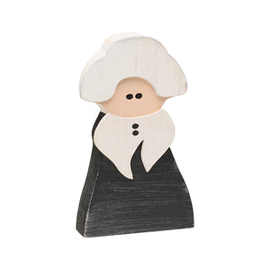 Pilgrim Wooden Pair