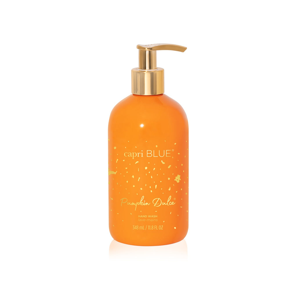 Pumpkin Dulce Capri Blue Glimmer Hand Wash 11.8 fl oz