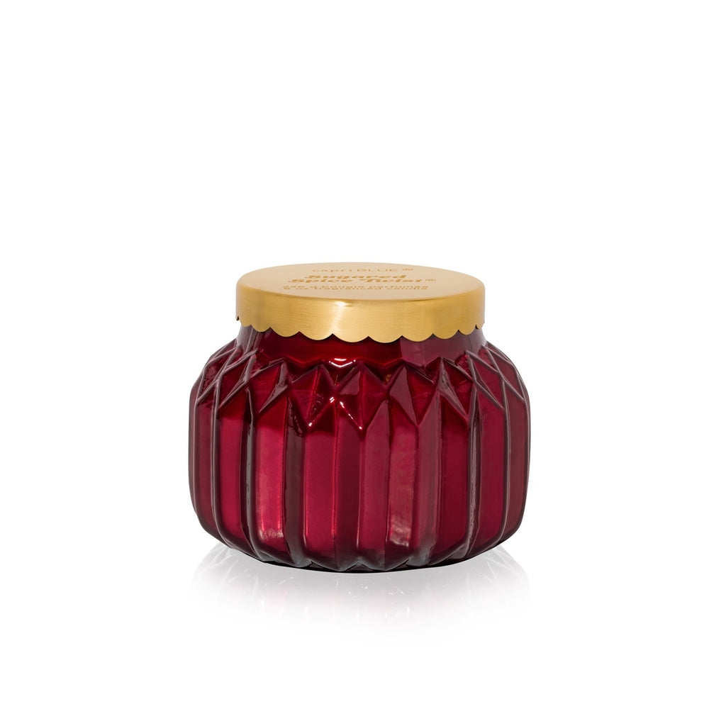 Sugared Spice Twist Capri Blue Royal Gem Petite Candle, 8 oz