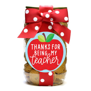Teacher Oh Sugar Chocolate Chip Cookies - Pint Jar