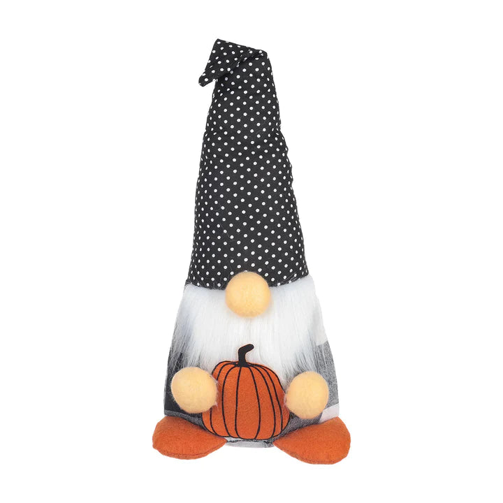 Black & White Polka Dot Hat Gnome