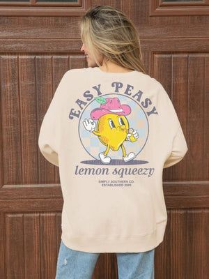 Easy Simply Southern Crew Neck Pullover