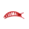 Teleties Calming Coral  Flat Round Hair Clip