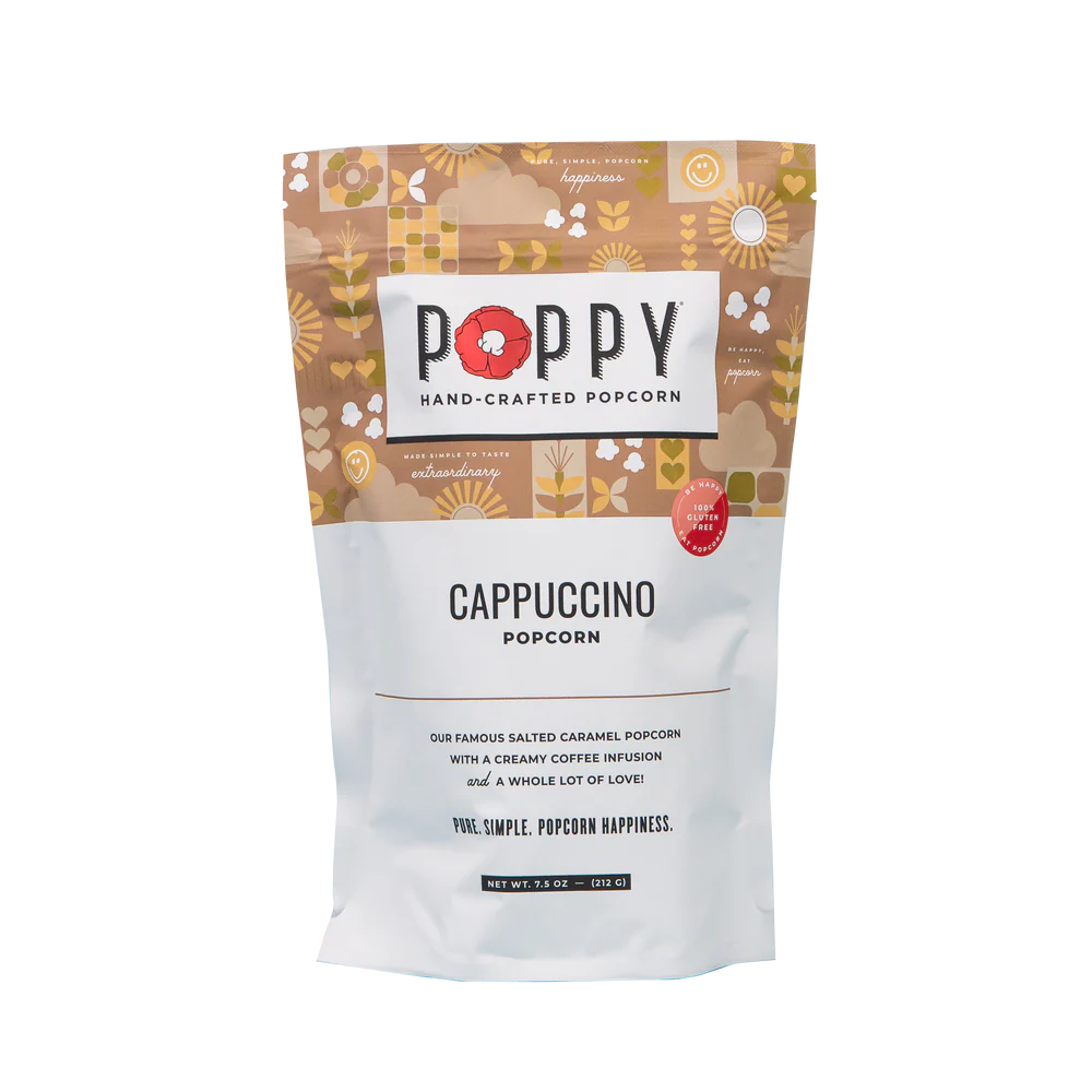 Cappuccino Poppy Popcorn
