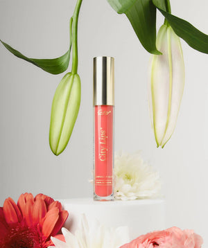 Coral Sunrise City Lips Plumping Gloss