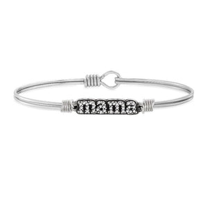 Luca + Danni Crystal Pave Mama Bangle Bracelet