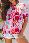 Blush Bloom Floral Print Top