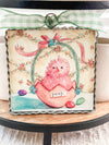 Roundtop Collection Mini Pink Chick Print