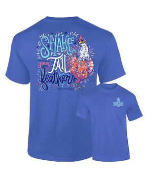 Shake Your Tail Feathers Rooster Southernology Tee